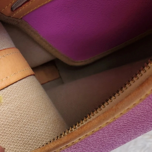 Dooney& Bourke Pink pebbled Leather shoulder bag - Picture 5 of 13